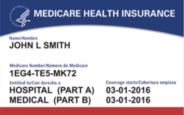 Medicare card-1